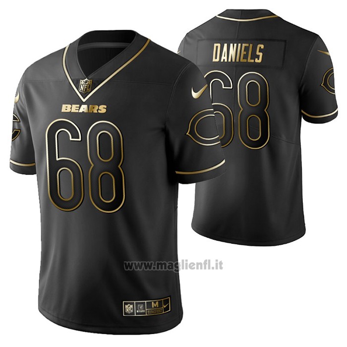 Maglia NFL Limited Chicago Bears James Daniels Golden Edition Nero